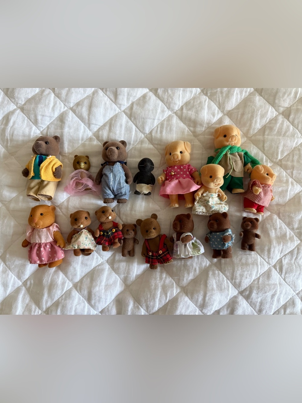 Calico critters Sylvanian Families Doll Lot